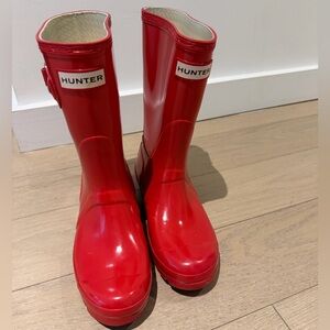 HUNTER ORIGINAL GLOSS SHORT WELLY